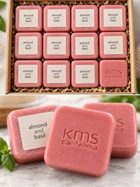KMS California soap Almond and Basil scent